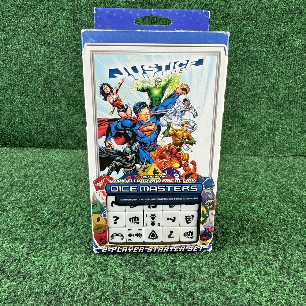Wizkids Dice Masters DC Comics Justice League Starter Two Player Game